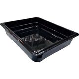 Empressco Polikarbon 1/2 100MM Gastronom Küvet Siyah, Dayanıklı ve Şık Tasarım - 1 lt