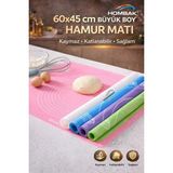 Empressco Pratik Büyük Boy Silikon Hamur Açma ve Yoğurma Matı 60 x 45 cm - Seçenek 1