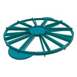 Empressco Pratik Pasta Dilimleyici, Ø26 Cm, 10-12 Dilim, Hızlı ve Kolay Kullanımlı - Seçenek 1 - (ClearEyelets)Black-RadiantOrchid