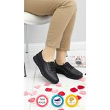 Empressco Rahat Ortopedik Günlük Kadın Ayakkabısı, Hafif ve Yumuşak, 41-42 Numara - (DipCamo)Charcoal-White
