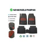 Empressco Renault Megane 3 Stw 2014 4d Havuzlu Üniversal Yeni Nesil Pro Paspas Siyah - Kırmızı