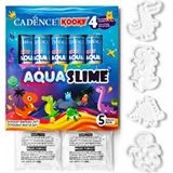 Empressco Renkli Aqua Slime Dino Dünyası Seti 5X90ML - Kendin Yap Eğlenceli Oyun - Seçenek 1