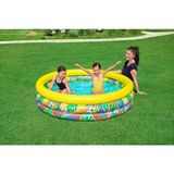 Empressco Renkli Desenli Çocuk Şişme Oyun ve Yüzme Havuzu 168X38 cm - Altın - 0 - 12 Ay