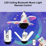 Empressco Renkli Rgb LED Işıklı Bluetooth Hoparlör, Disko Topu, Kumandalı, 3 Kanatlı - Seçenek 1
