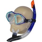 Empressco Renkli Silikon Maske ve Snorkel Seti, Deniz ve Havuz Aktiviteleri Için - Altın - 0 - 12 Ay