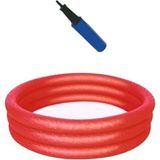 Empressco Renkli Şişme Çocuk Havuzu 102X25CM, Eğlenceli ve Güvenli Yaz Etkinliği - Beyaz - 0 - 12 Ay