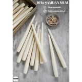 Empressco Şamdan Mum Seti, Şık ve Modern Dekorasyon Için 10 Parça - Seçenek 1