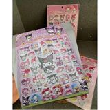 Empressco Sanrio 1ADET Kawaii Büyük Boy Kabartmalı Sticker 55 Adet Sticker ve Boyama Kağıdı Lüx Sevimli - Fiyatı, Yorumları - -- - Seçenek 1