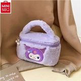 Empressco Sanrio Kawaii Kuromi My Melodi Cinnamoroll Peluş El Çantası Makyaj Çantası Çift Yönlü Fermuarlı - Fiyatı, Yorumları - Seçenek 1