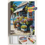 Empressco Sayılarla Boyama Seti Numaralı Tuval Fırça Boya Dahil Kasnaklı Set 50X70 cm - Çiçekçi - Fiyatı, Yorumları - Seçenek 1 - 00