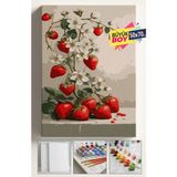 Empressco Sayılarla Boyama Seti Numaralı Tuval Fırça Boya Dahil Kasnaklı Set 50X70 cm - Çilek Ağacı - Fiyatı, Yorumları - Seçenek 1 - 00