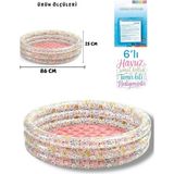 Empressco Saze 3 Boğumlu Çiçek Desenli Bebek Havuzu 86X25CM - Fiyatı, Yorumları - Altın - 0 - 12 Ay