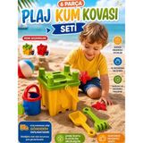 Empressco Saze Büyük Boy Plaj Kum Kovası Seti 6 Parça Çocuk Oyuncak Kova Seti Kum Eleme Hazneli Deniz Oyuncakları Renkli Yazlık Oyuncak - Fiyatı, Yorumları - Seçenek 1