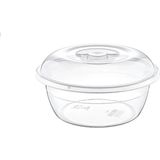 Empressco Şeffaf Hamur Leğeni Kapaklı No:1 (5,5 Lt) (30*30*15 Cm) - Seçenek 1