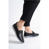Empressco Şeffaf Tabanlı Kadın Ortopedik Slip-On Ayakkabı, Rahat ve Şık Tasarım - (DipCamo)Charcoal-White