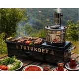 Empressco Semaverli Mangal Takımı, Sökülebilir ve Pratik Kullanım, Tutukbey Mangal Seti - Seçenek 1