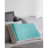 Empressco Serinletici Visco Jel Yastık 60X40X14 cm Beyaz Rahat Uyku - 10 cm - 0002R72