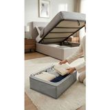 Empressco Ser&yat Pencereli Destekli Telli Büyük Boy Plus Baza Altı Çok Amaçlı Organizer Düzenleyici Hurç 66X46X20 cm - Fiyatı, Yorumları - Ahşap Rengi - Seçenek 1