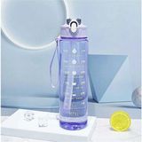 Empressco Sevimli 900 ml Mor Çocuk Matara, Bpa Içermeyen Suluk