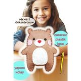 Empressco Sevimli Ayıcık Keçe Oyuncak Dikiş Seti, Yaratıcı El Sanatları Hobi Kitleri - Seçenek 1