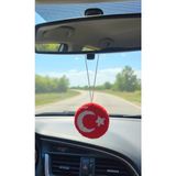 Empressco Sewille Design Hand Made Punch Işlemeli Türk Bayrağı Dikiz Aynası Süsü - Fiyatı, Yorumları - Ahşap
