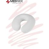 Empressco Seyahat Yastığı Ortopedik Visco Seyahat Yastığı Boyun Yastığı Visco Yastık Boyunluk - 10 cm - 02A-Beyaz