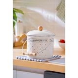 Empressco Şık Emaye Bakraç 16 Cm, Dayanıklı ve Kullanışlı Bahçe ve Mutfak Aksesuarı - 079 Buz Beyazı - Seçenek 1