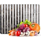 Empressco Şık Mermer Desenli Cam Kesme Tahtası 20X30 Cm, Dayanıklı ve Zarif Tasarım