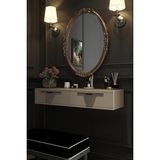 Empressco Şık ve Kullanışlı 100 cm Duvara Monte Dresuar, Modern Tasarım - 1/100 Toz Ceviz