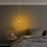 Empressco Şık ve Modern Sarkıt LED Aydınlatma ile Tarzınızı Yansıtın - Seçenek 1 - Ahşap