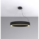 Empressco Simit LED Lineer Şerit Armatür Çap 40 Cm, Modern Aydınlatma Çözümü - Seçenek 1 - Ahşap