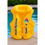 Empressco Şişme Can Yeleği Deniz Yeleği Şişme Cankurtaran Yelek Life Vest Yakalı Can Yeleği Emniyet 50X47 Cm. - Beyaz - 0 - 12 Ay
