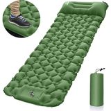 Empressco Şişme Yatak Kamp Plaj Çadır Yatağı Uyku Pedi Kendinden Pompalı Taşınabilir Camp Single Bed - Seçenek 1 - Ahşap