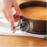 Empressco Siyah Patisse Yuvarlak Kek Kalıbı, 20CM, Altı Çıkabilen, Pratik ve Şık - Seçenek 1 - (ClearEyelets)Black-RadiantOrchid