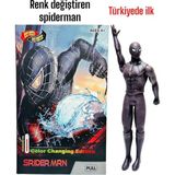 Empressco Spiderman Sıcak ve Soğuk Suda Renk Değiştiren Oyuncak 24 cm Örümcek Adam - Fiyatı, Yorumları