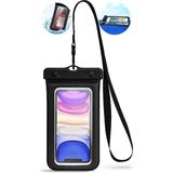 Empressco Su Geçirmez Telefon Kılıfı Balonlu Batmaz Koruyucu Telefon Kılıfı Waterproof Telefon Kılıfı Sualtı - Ahşap - Seçenek 1