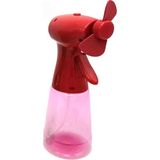 Empressco Sulu El Fanı Vantilatör Serinletici Mini Klima Yüz Soğutma Fanı 350 ml Su Tankı Pilli Water Spray - Açık Gri