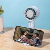 Empressco Taşınabilir Aroma Terapili LED Işıklı USB Fanı, Oda Nemlendirici, Soğutucu - Altın