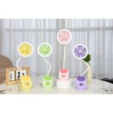 Empressco Taşınabilir Şarjlı Mandallı Mini Fan ve Vantilatör, LED Işıklı, Serinletici - Altın