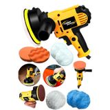Empressco Teknoloji Setli 6 Kademe Devir Ayarlı 115 MM Dik Polisaj Halı Koltuk Yıkama Cila Polisaj Makinası