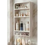Empressco Tera Premium Yapışkanlı Duvar Rafı Organizer Çekmeceli Banyo Mutfak Rafı Delmesiz Havluluk Şampuanlık - Fiyatı, Yorumları - Ahşap - Seçenek 1