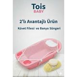Empressco Tois Baby Küvet Filesi + Bebek Banyo Yıkama Süngeri 2 Si Bir Arada - Fiyatı, Yorumları - Altın