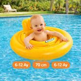 Empressco Totteriq Bebek Simidi 70 cm Şişme Yüzme Simidi 6-12 Ay Sarı - Fiyatı, Yorumları - --
