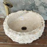 Empressco Traverten Doğal Yapılı Çanak Lavabo - Fiyatı, Yorumları