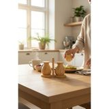 Empressco Trendylife Bambu Standlı Tuzluk Biberlik - 3 Parça Masa Üstü Tuzluk Biberlik - Fiyatı, Yorumları - Ahşap - 1 lt
