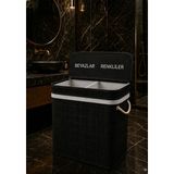 Empressco Tuğrastore Modern Bambu Beyazlar/renkliler Ayrı Bölmeli Çamaşır Kirli Sepeti 52X32X60CM 100 Litre Büyük Boy - Fiyatı, Yorumları - Seçenek 1 - Acorn
