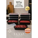 Empressco Ucco 500 ml Mikrodalga Buzluk Saklama Kabı - 10 Adet- Et Suyu, Kemik Suyu Buzdolabı Organizeri - Fiyatı, Yorumları - 079 Buz Beyazı - Seçenek 1