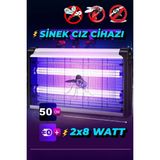 Empressco Uniquem Uv Işıklı Sessiz Elektrikli Sinek Öldürücü 2x8 Turbo Etkili Sivrisinek Tuzağı Ev Bahçe Balkon XT260 - Fiyatı, Yorumları - 0,5 L