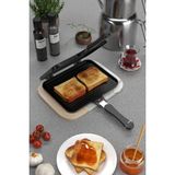 Empressco Usta Tostçu Granit Döküm Ocak Üstü El Tost Makinesi ST-101 - Antrasit