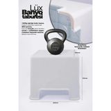 Empressco Ux Banyo Taburesi FMA07260 - Ahşap - Beyaz - Seçenek 1